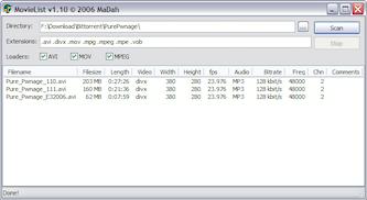 MovieLister Screenshot
