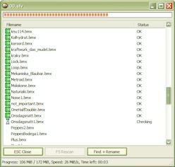 SFV Checker screenshot