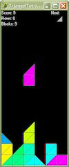 TriangleTetris screenshot
